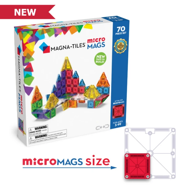 Magna-Tiles Micromags 70  Piece Set