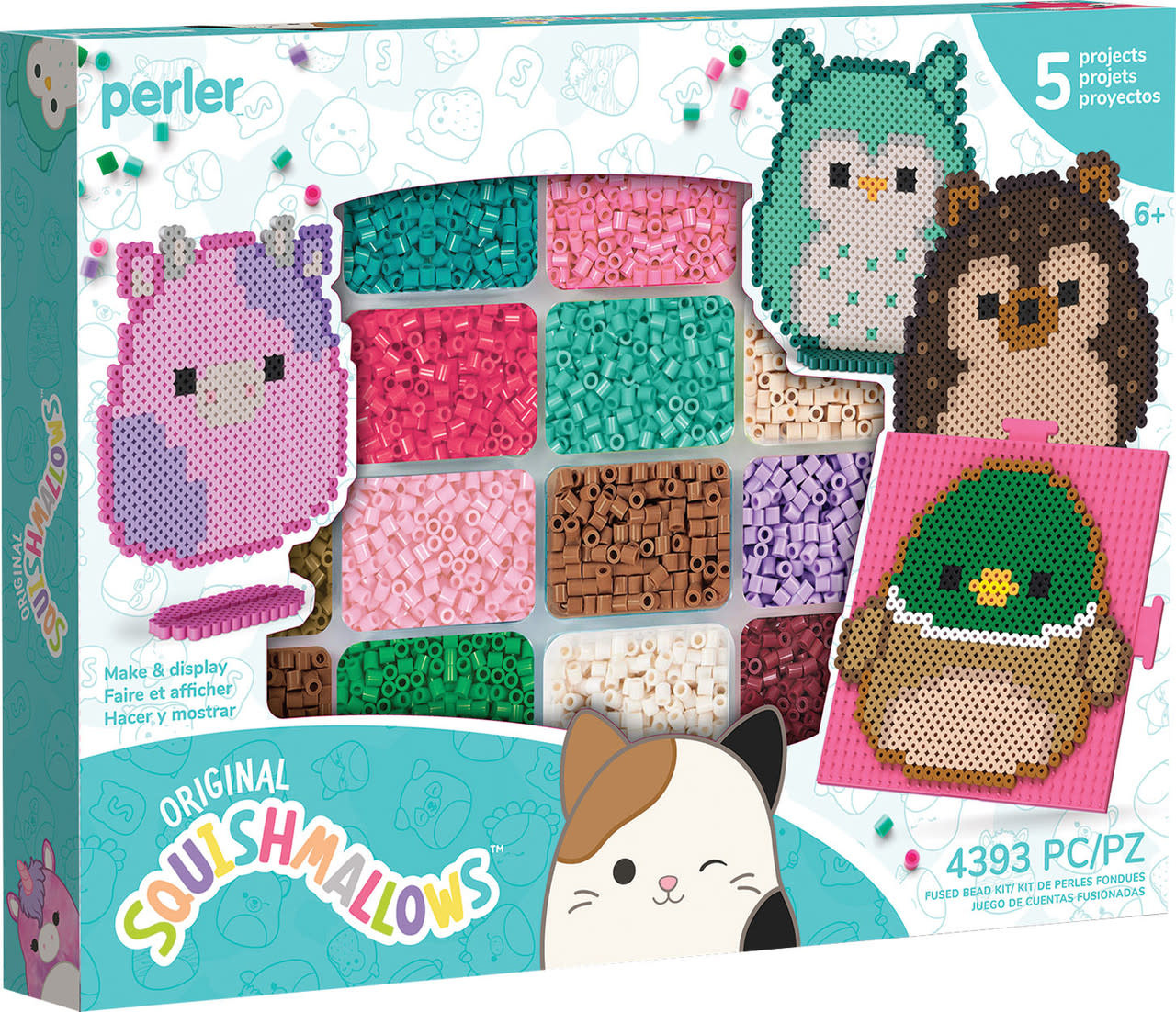 Perler Squishmallows Deluxe Fused Bead Kit
