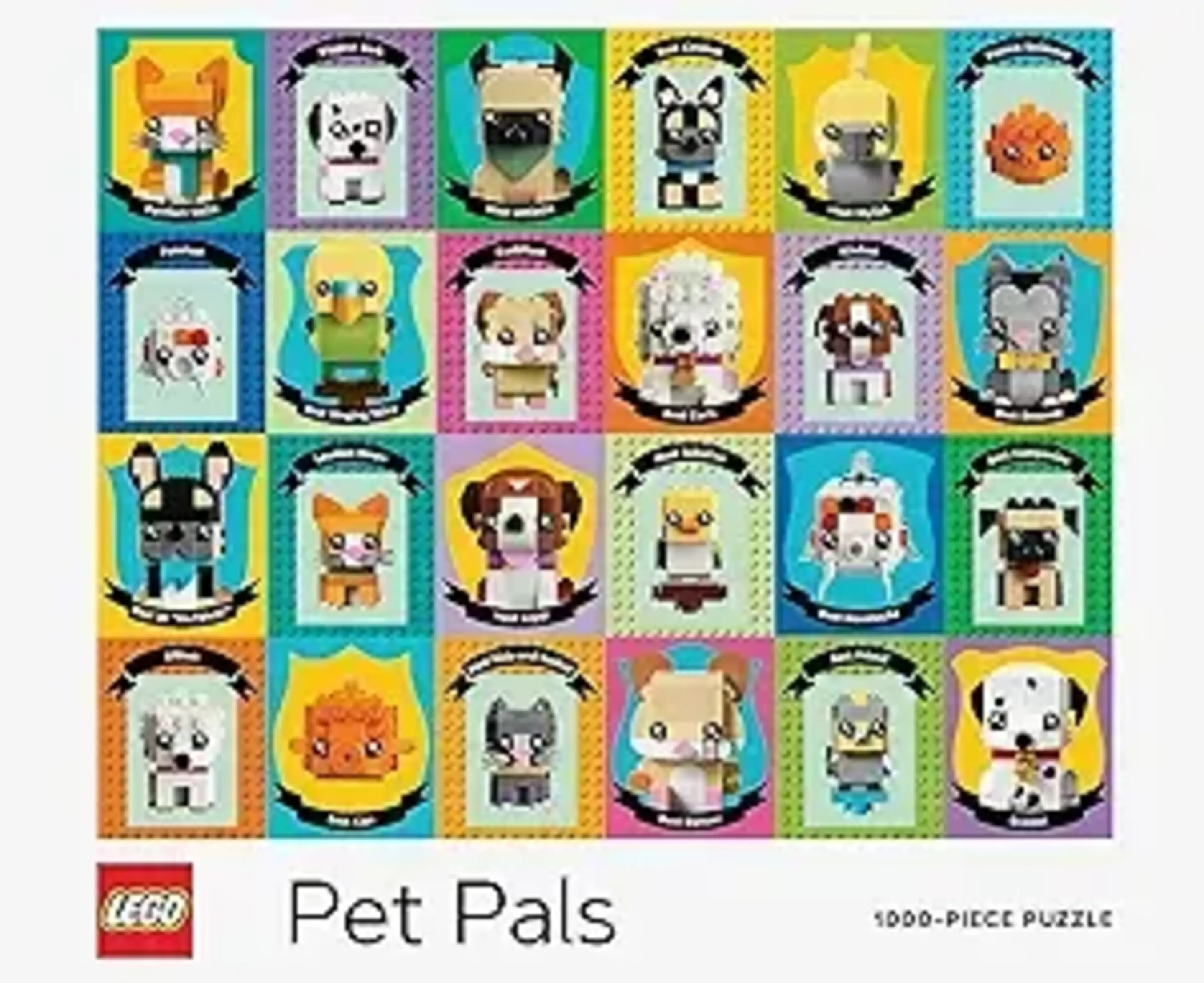Lego Pet Pals 1000 pc Puzzle PLAYNOW! Toys and Games