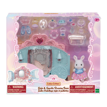 Calico Critters Style & Sparkle Dressing Room