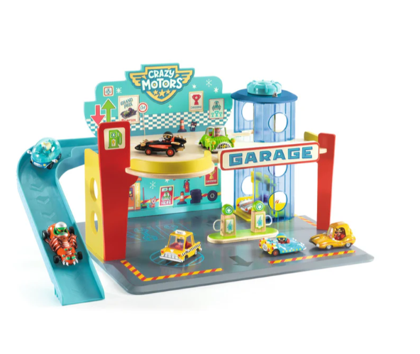 DJECO Crazy Motors Garage - Exclusive