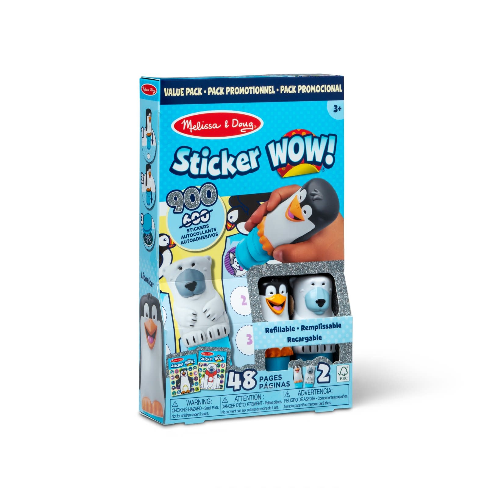 Melissa & Doug Sticker WOW! Deluxe Set - Winter