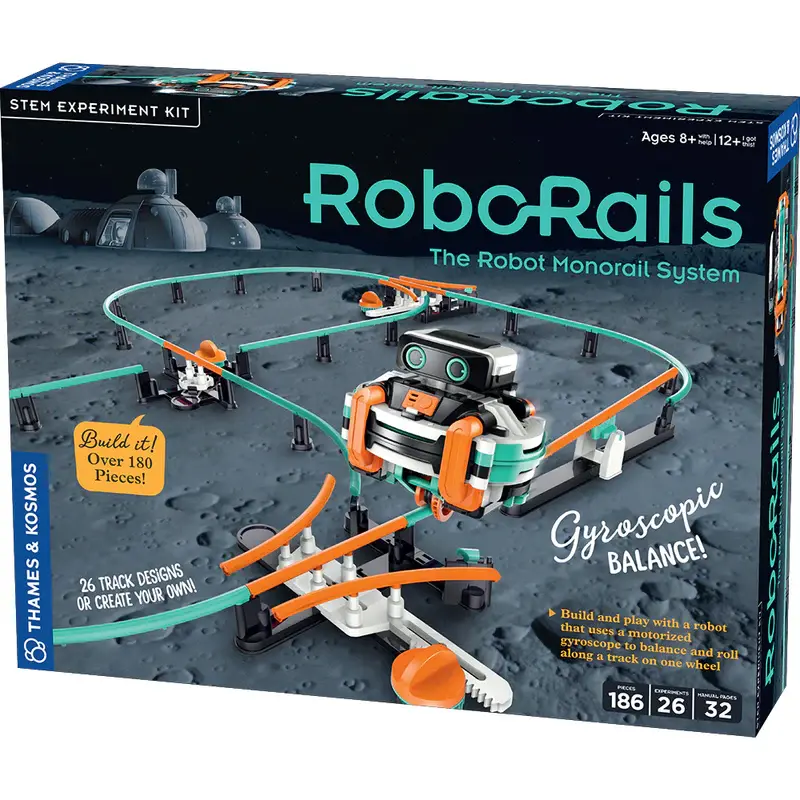 Thames and Kosmos RoboRails: The Robot Monorail System