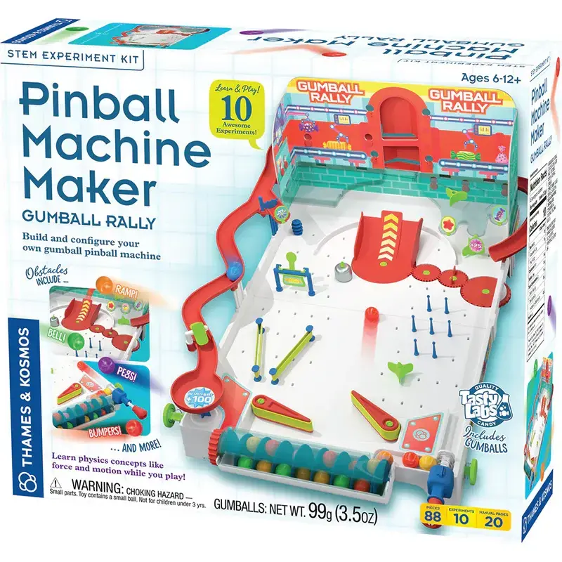 Thames and Kosmos Pinball Machine Maker: Gumball Rally