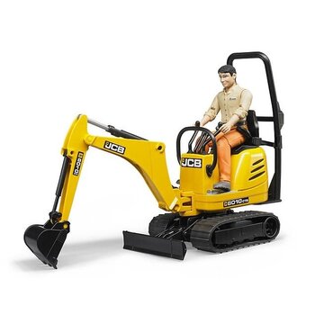 Bruder JCB Micro Excavator 8810 CTS & Worker