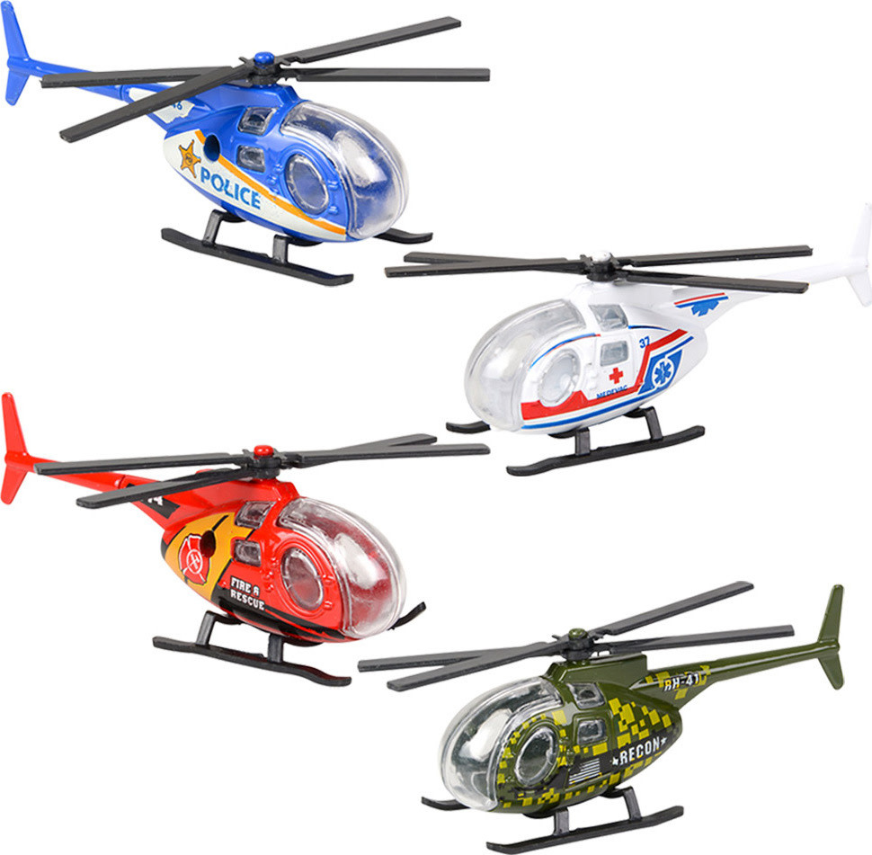 The Toy Network 3.5" Die-Cast Helicopter