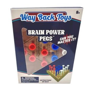 Wooden Peg Game  Way Back Toys