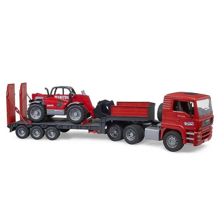 Bruder MAN TGA Low Loader Truck