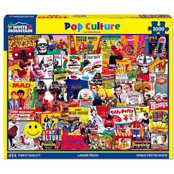 White Mountain Puzzles Pop Culture 1000 pc