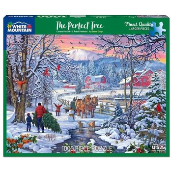 White Mountain Puzzles The Perfect Tree 1000 pc