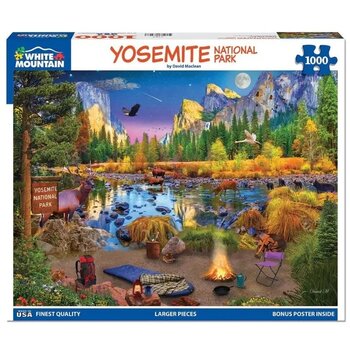 White Mountain Puzzles Yosemite 1000 pc