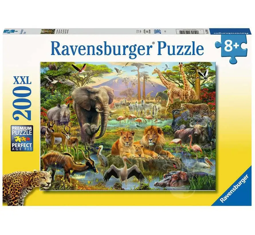 Ravensburger Animals of the Savannah 200 Pc XXL Puzzle