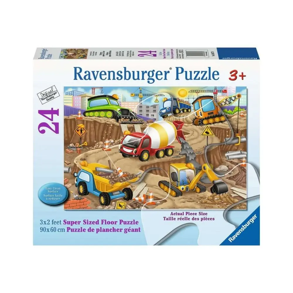 Ravensburger Construction Fun 24 pc Floor Puzzle