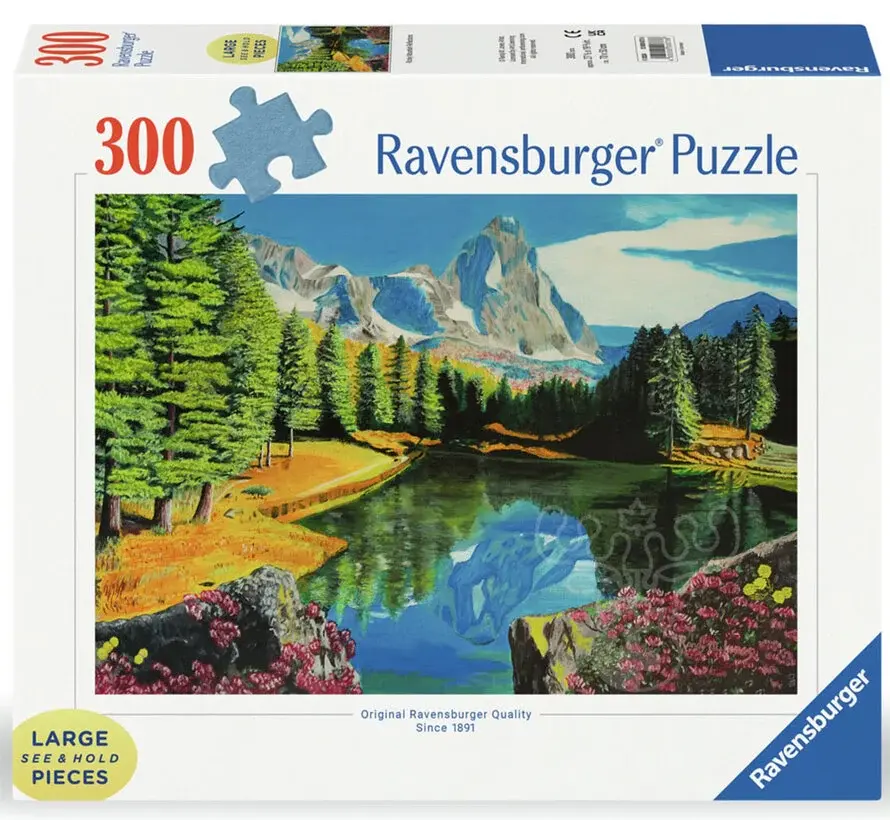 Ravensburger Rocky Mountain Reflections 300 pc  Large Format