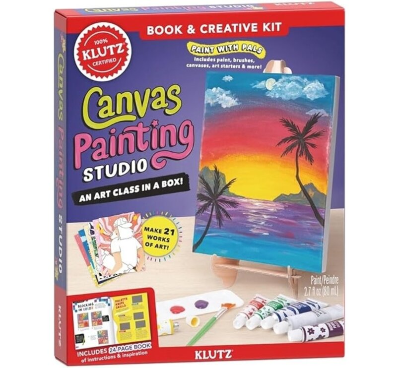 KLUTZ Klutz Canvas Painting Studio