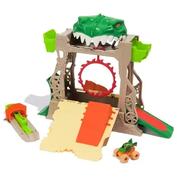 Monster Jam, Dragon Dungeon of Doom Playset, Mini Jams
