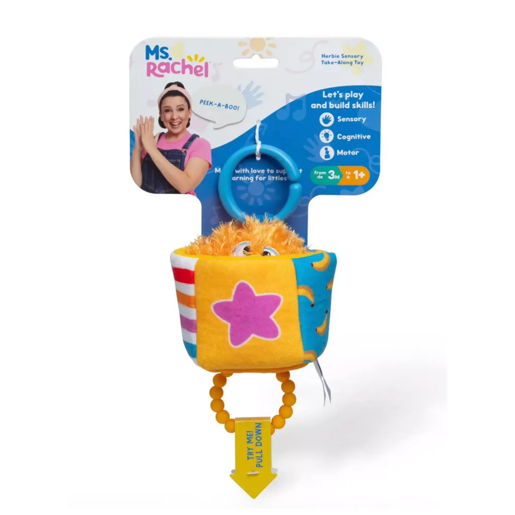 Ms. Rachel Ms. Rachel Herbie Sensory Take Along Toy