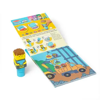 Melissa & Doug Sticker WOW! Activity Pad Set - Bulldozer