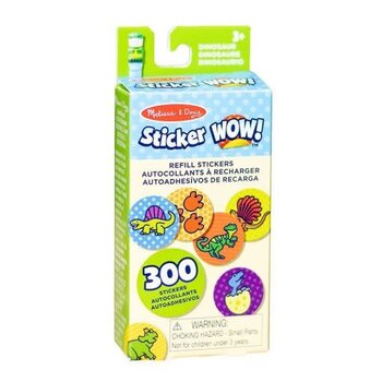 Melissa & Doug x Sticker WOW! Refill Stickers - Dinosaur