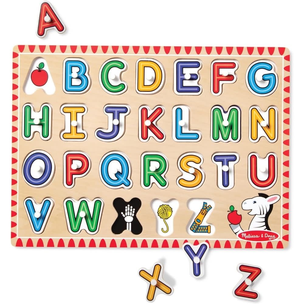Melissa & Doug See-Inside Alphabet Puzzle