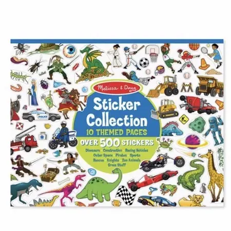 Melissa & Doug Sticker Collection - Blue