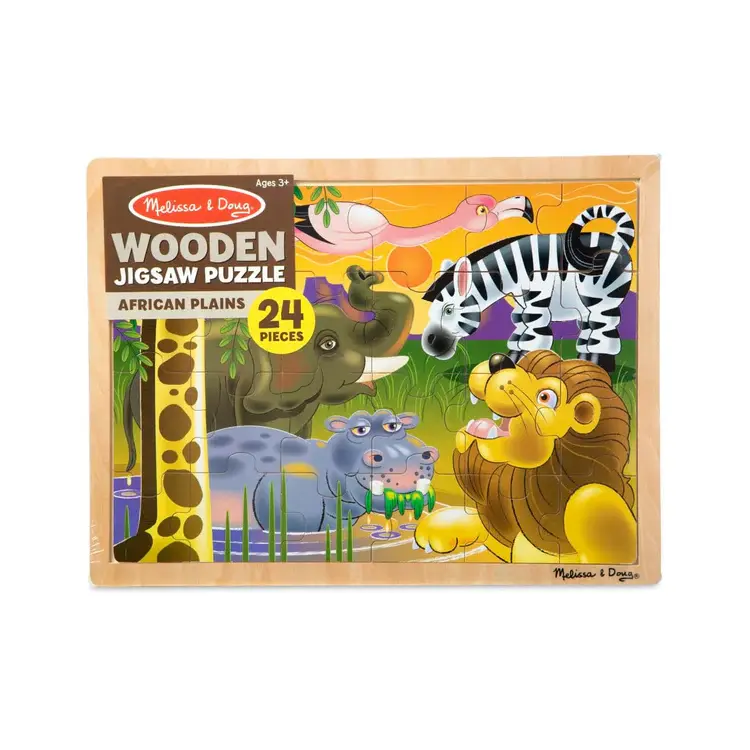Melissa & Doug African Plains Jigsaw (24 pcs)