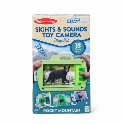 Melissa & Doug ROCKY MOUNTAIN Wildlife Scenes & Sounds Play Camera