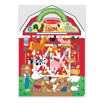 Melissa & Doug x Puffy Sticker Playset: Farm