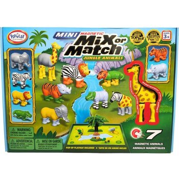 Mini Magnetic Mix or Match Jungle Animals