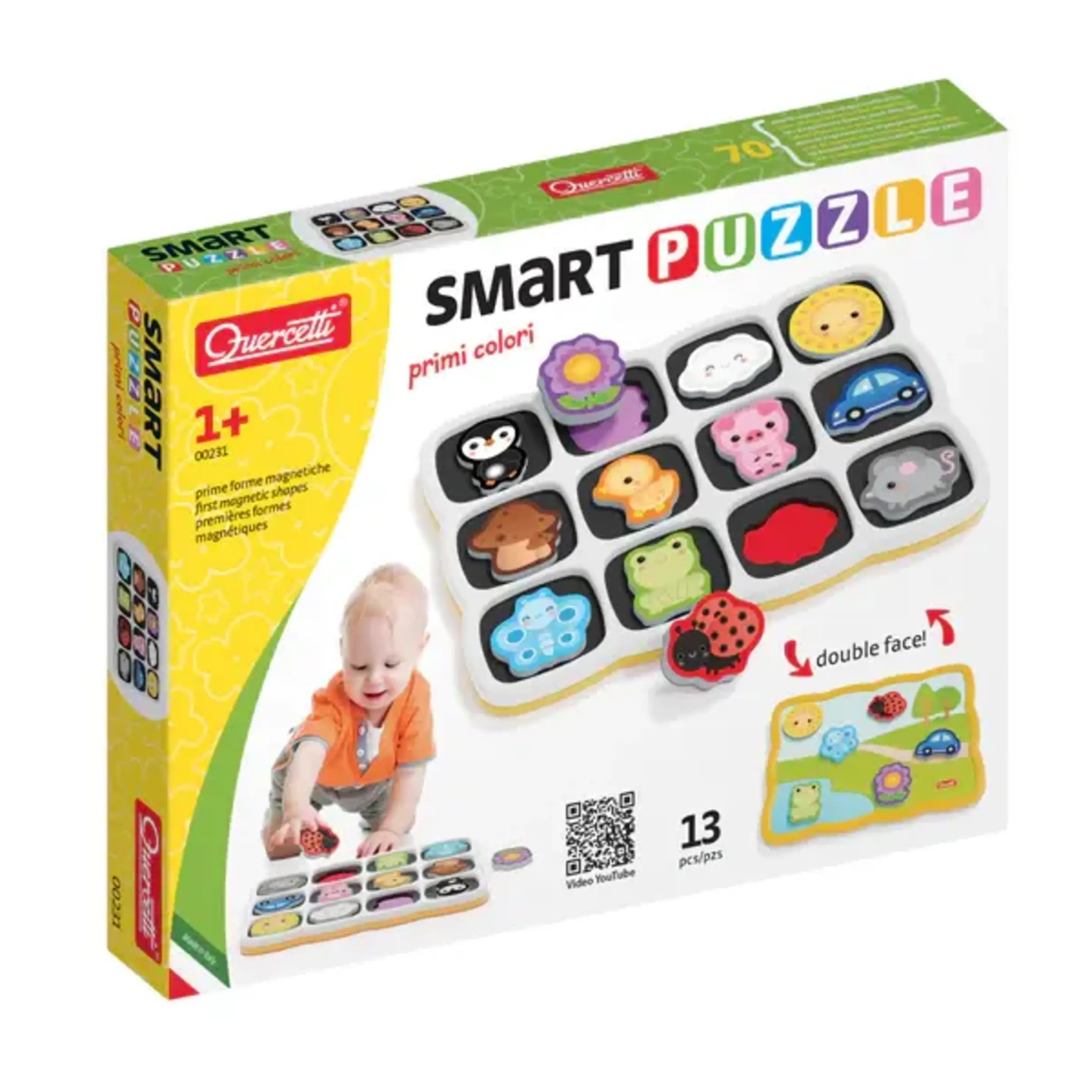 Smart Puzzle First Colors and Words (Primi Colori) PLAYNOW! Toys and