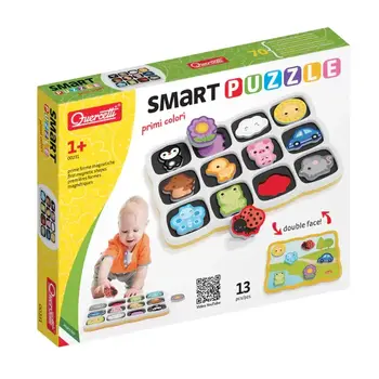 Quercetti Smart Puzzle First Colors and Words