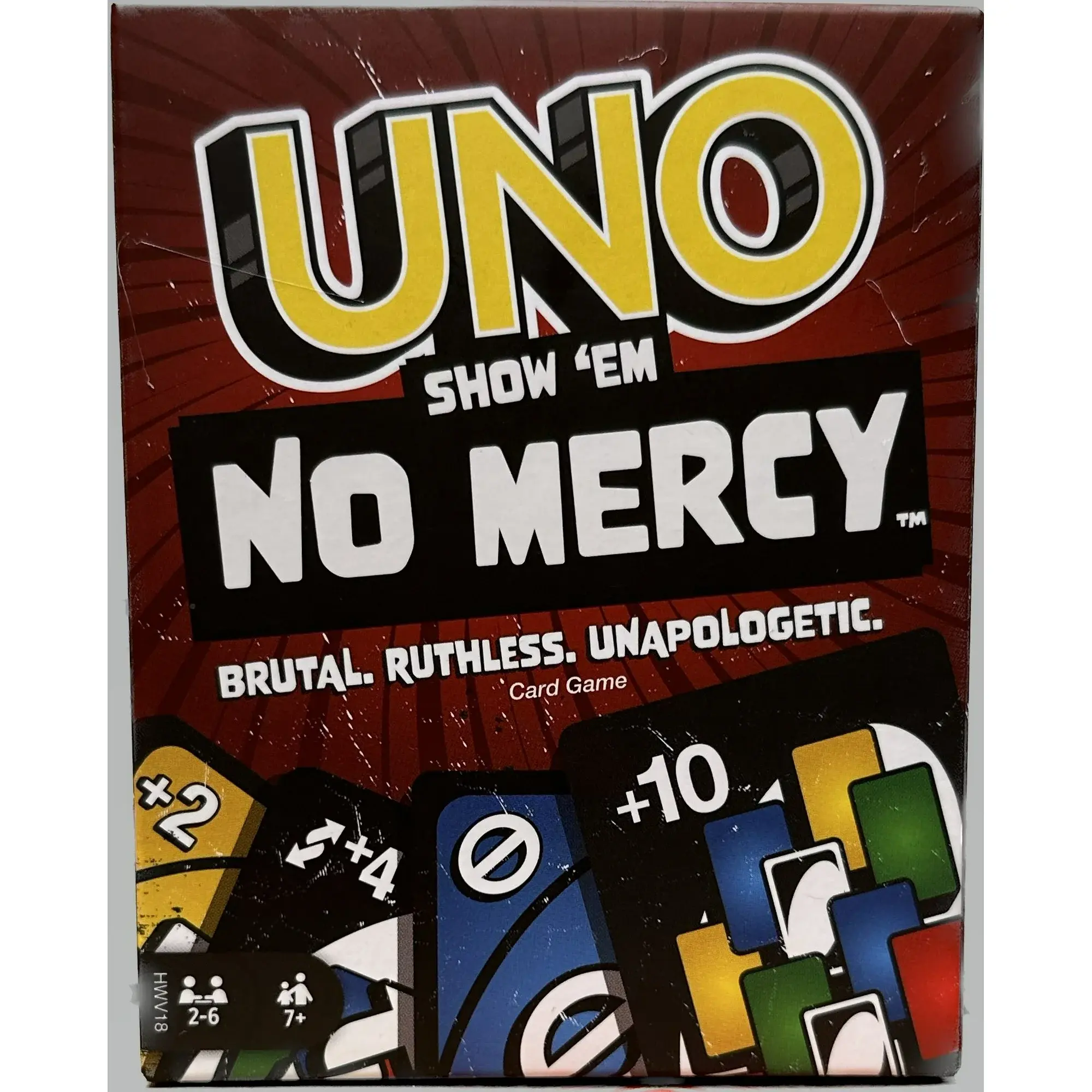 Mattel Uno Show 'Em No Mercy Game