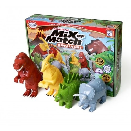 Mini Magnetic Mix or Match Dinosaurs