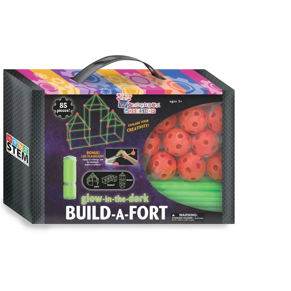 Glow-in-the-Dark Build-A-Fort