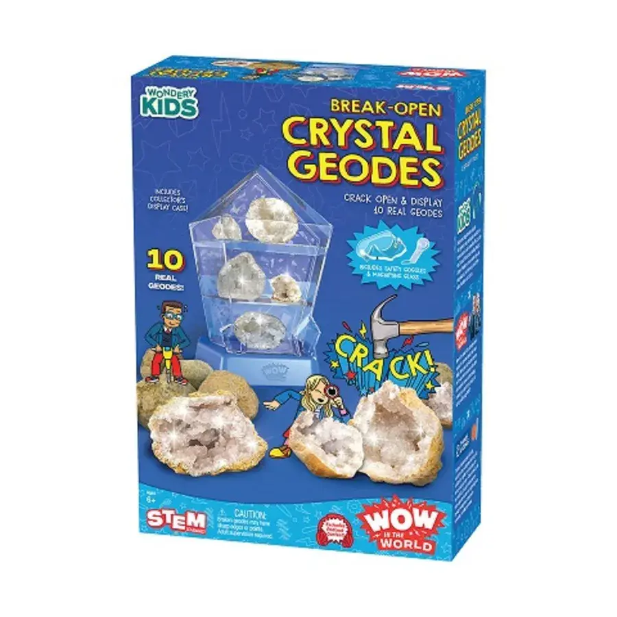 Thames and Kosmos Wow in the World: Break Open Crystal Geodes