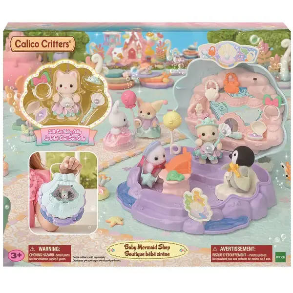 Calico Critters Baby Mermaid Shop - FALL 24
