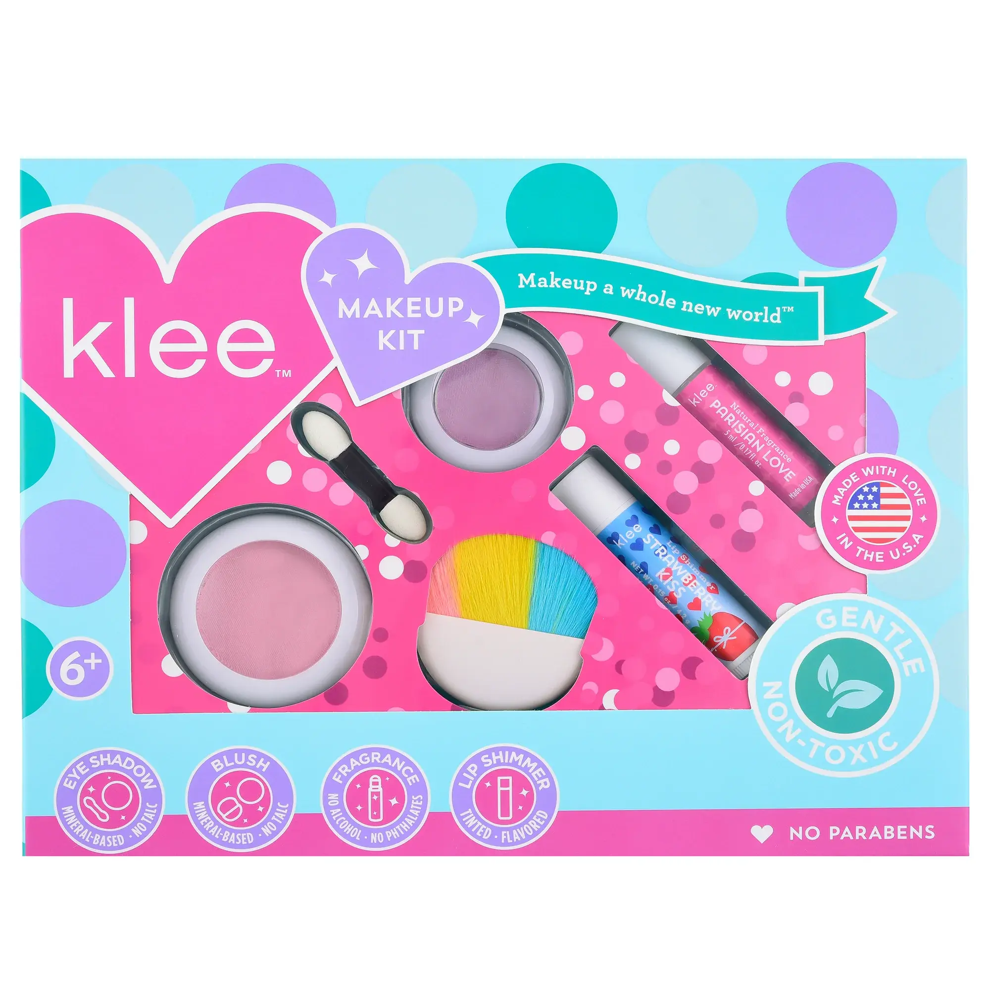 Swirl of Glee - 4-PIECE MAKEUP KIT