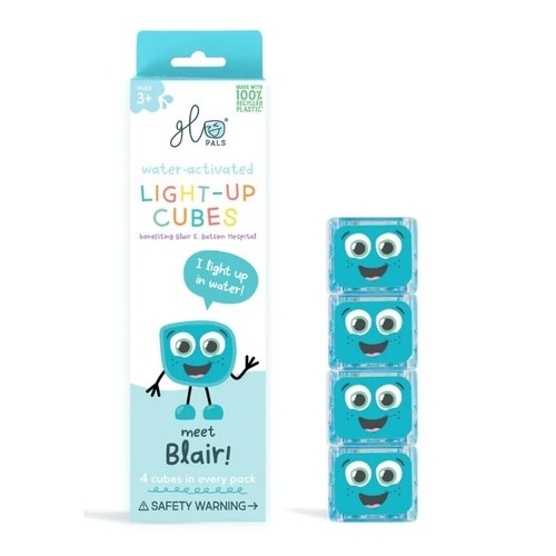 Glo Pals BLAIR Cubes - blue
