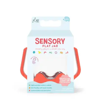 Glo Pals Sensory Jar - coral