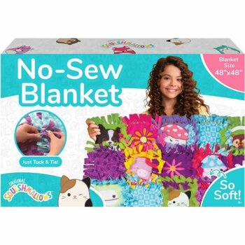 Squishmallow Squishmallows Design Your Own No-Sew Blanket Kit