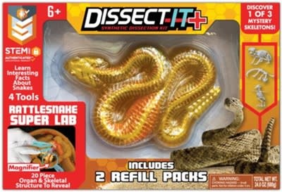 Dissect-It+ Rattlesnake Super Lab Kit - PLAYNOW! Toys and Games