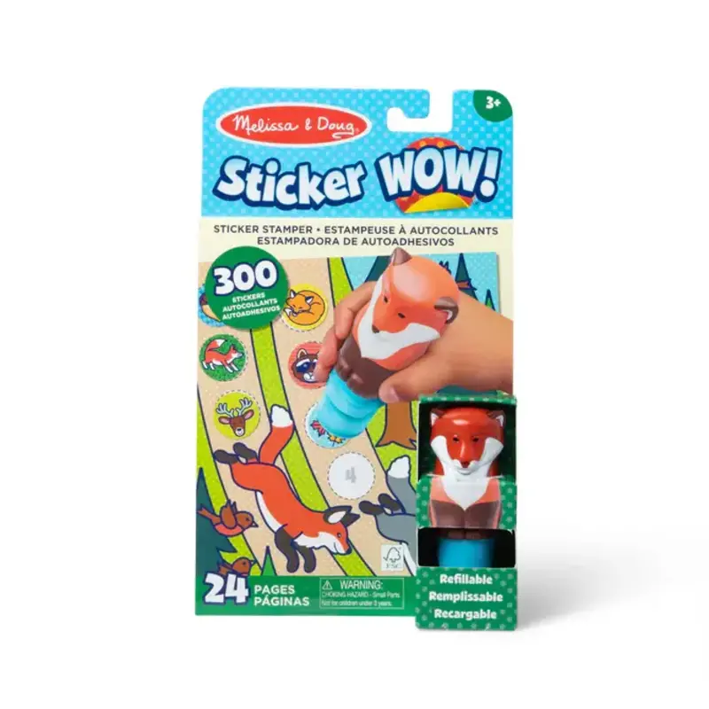 Melissa & Doug Sticker WOW! Activity Pad Set - Fox