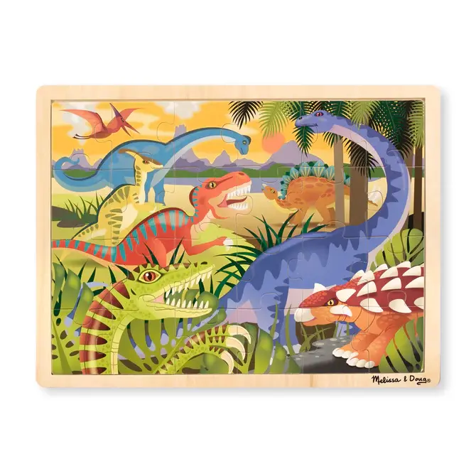 Melissa & Doug Dinosaur Jigsaw Puzzle (24 pcs)
