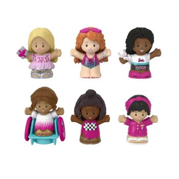Barbie Little People Barbie 6 Pack