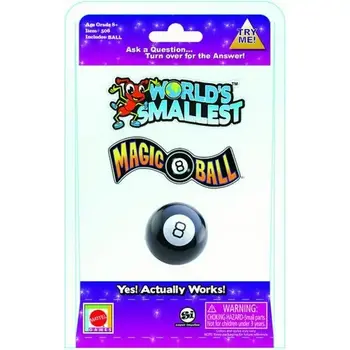 World's Smallest Worlds Smallest Magic 8 Ball