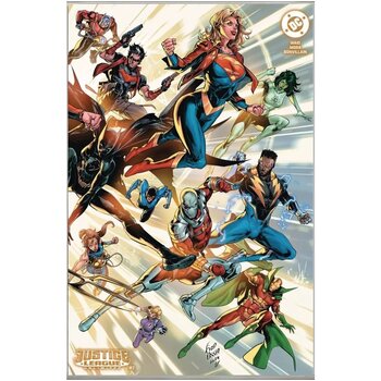 DC Comics JUSTICE LEAGUE UNLIMITED #2 CVR F FICO OSSIO WRAPA