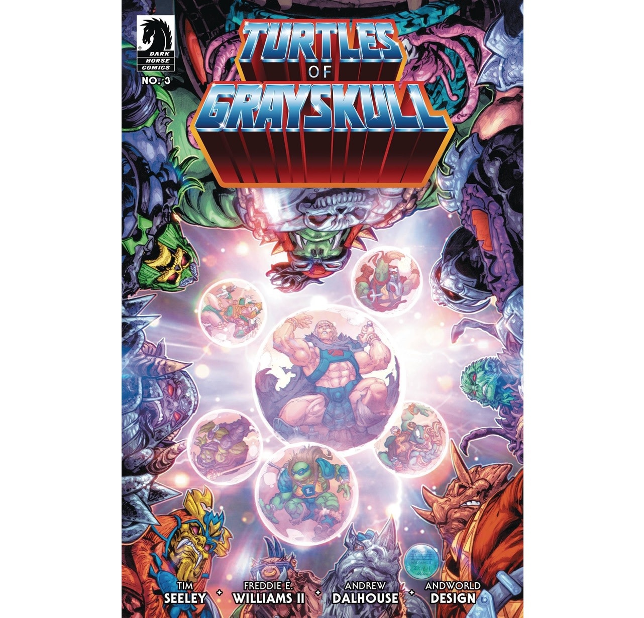 IDW MOTU/TMNT GRAY #3 (CVR A)