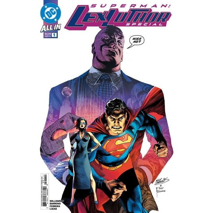 DC Comics SUPERMAN LEX LUTHOR SPECIAL #1 (ONE SHOT) CVR A EDDY BARROWS & EBER FERREIRA