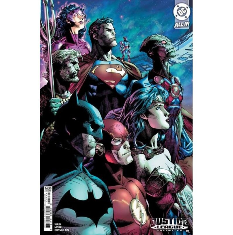 DC Comics JUSTICE LEAGUE UNLIMITED #1 CVR B JIM LEE