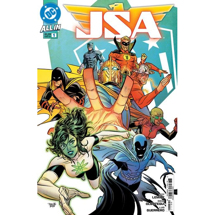 DC Comics JSA #1 CVR A DIEGO OLORTEGUI